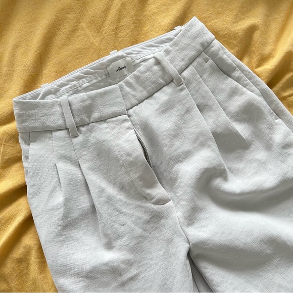 white effortless pants aritzia - Picture 4 of 4